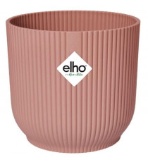 Pot De Fleurs Rond VIBES - Plastique - Ø30 - Bleu Foncé