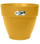 Elho Pot De Fleurs Rond VIBIA - Plastique Réservoir - Ø40 - Jaune Miel