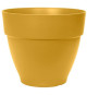 Elho Pot De Fleurs Rond VIBIA - Plastique Réservoir - Ø40 - Jaune Miel