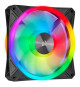 CORSAIR Lot de deux ventilateurs iCUE QL140 RGB - Diametre 140mm - Avec lighting Node Core (CO-9050100-WW)