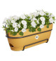 Planteur Rectangle VIBIA - Plastique - Réservoir - Ø50 - Jaune Miel