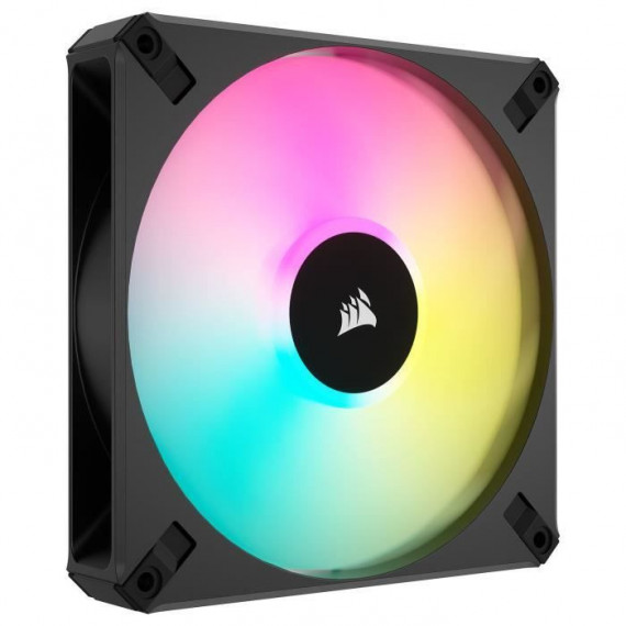 CORSAIR - AF140 RGB ELITE - Ventilateur AF ELITE Series - 140mm - AirGuide - Vendu seul - Noir - (CO-9050155-WW)