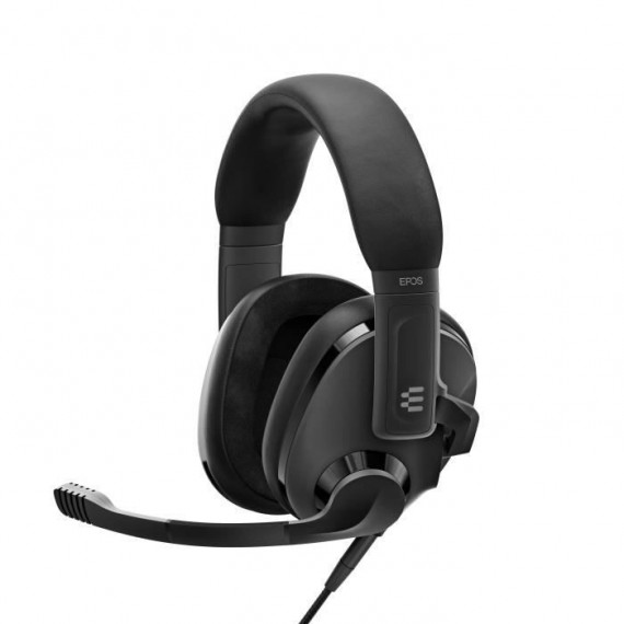 Casque Gamer EPOS H3 noir - Micro-casque filaire pour PC, Mac, PS4, PS5, XboxOne, Xbox Serie X