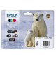 EPSON Multipack T2636 XL - Ours Polaire - Noir, Cyan, Jaune, Magenta (C13T26364010)