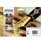 EPSON Multipack 16 - Stylo Plume - Noir, Cyan, Jaune, Magenta (C13T16264022)