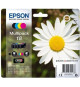 EPSON Multipack T1806 - Pâquerette - Noir, Cyan, Magenta, Jaune (C13T18064012)