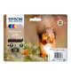 EPSON Multipack 378 - Ecureuil - Noir, Jaune, Cyan, Magenta, Magenta clair, Cyan clair (C13T37884010)