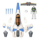 Figurine Buzz l'Éclair - Vaisseau XL-15 - Lightyear - MATTEL - Lance-projectiles - Jetpack - Figurine incluse