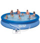 Intex - 28158NP - Kit piscine easy set autoportante ø 4,57 x 0,84m
