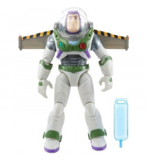 Figurine Buzz Ultime 30Cm - Pixar - Buzz l'Eclair - Articulé avec sons, lumieres et fumée - Figurines d'action