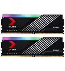 Mémoire RAM - PNY - XLR8 Gaming MAKO - RGB - DDR5 - 6400MHz - 2X16GB - (MD32GK2D5640040MXRGB)