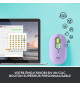 Souris Sans Fil Logitech POP Mouse avec Emojis Personnalisables, Bluetooth, USB, Multidispositifs - Menthe