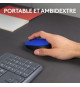 LOGITECH - Souris sans fil ambidextre M171 - Bleu