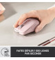 Souris sans fil - Logitech - MX Anywhere 3 - Ergonomique - Bluetooth - USB - Rose