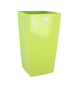 RIVIERA Pot de fleurs Nuance - Carré-38 x 38 x H 69 cm - Vert anis
