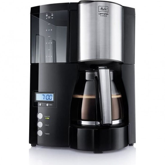 Cafetiere filtre programmable Optima Timer - MELITTA - 100801 - 1L - 850W