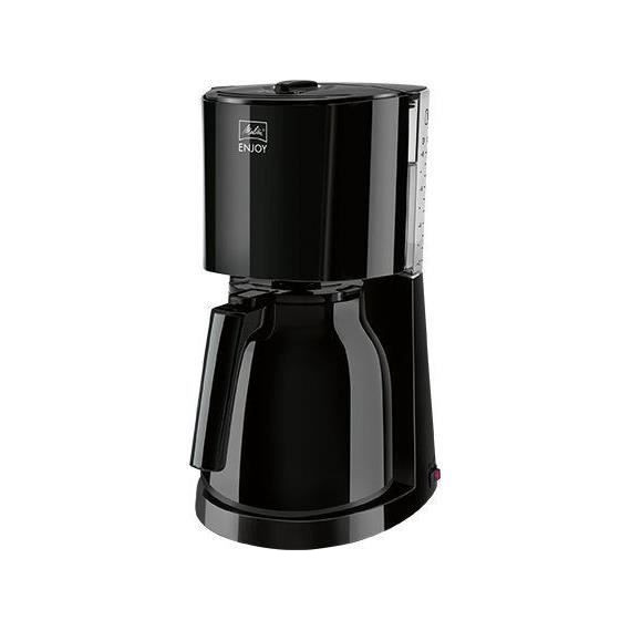 Cafetiere filtre MELITTA - Enjoy II Therm Noir 1017-06 - 1000W - AromaSelector - Systeme anti-gouttes