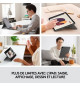Clavier et étui - Tablette - Logitech - COMBO TOUCH IPAD AIR PRO 12.9 - 5e, 6e générations - APPLE