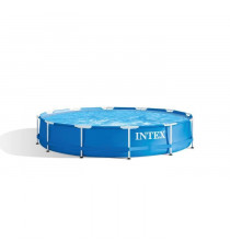 Intex - 28212NP - Kit piscinette metal frame ronde tubulaire ø 3,66 x 0,76m