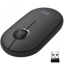 Souris sans fil - Logitech - M350 Pebble - Bluetooth - silencieuse - Noir