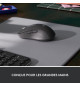 Souris Sans Fil Logitech Signature M650 L - Grande Taille Silencieuse, Bluetooth, Boutons Programmables - Graphite