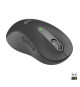 Souris Sans Fil Logitech Signature M650 L - Gauche - Pour Mains Larges, Silencieuse, Bluetooth, Boutons Programmables - Graphite