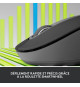 Souris Sans Fil Logitech Signature M650 L - Gauche - Pour Mains Larges, Silencieuse, Bluetooth, Boutons Programmables - Graphite