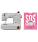 SINGER MC PRELUDE + SOS COUTURE - Machine a coudre avec guide SOS 1408 - 13 points présélectionnés