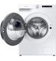 Lave-linge hublot SAMSUNG WW80T554DTW - 8 kg -  Digital Inverter - L60cm - 1400 trs/min -  Blanc