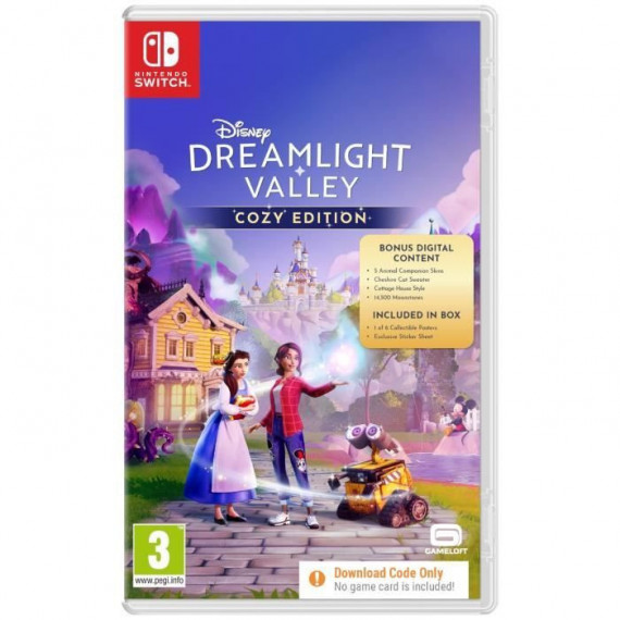 Disney Dreamlight Valley Cozy Edition - Jeu Nintendo Switch (Code In A Box)