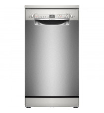 Lave-vaisselle pose libre BOSCH SPS2HKI58E - 10 couverts - Induction - L45cm - 46 dB - Gris Inox