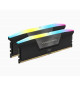 Mémoire RAM - CORSAIR - Vengeance RGB DDR5 - 32GB 2x16GB DIMM - 5600 MHz - 1,25V - Noir (CMH32GX5M2B5600C40K)