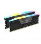 RAM - CORSAIR Vengeance RGB DDR5 - 32GB 2x16GB DIMM - 6000MHz - Unbuffered, 40-40-40-77, XMP 3.0, Black Heatspreader, RGB LED…
