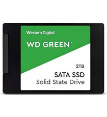 WESTERN DIGITAL Disque dur SATA SSD - 2TB interne - Format 2.5 - Vert