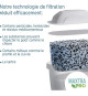 Carafe filtrante BRITA Marella blanche (2,4L) - Maillage ultra fin - Compatible lave-vaisselle