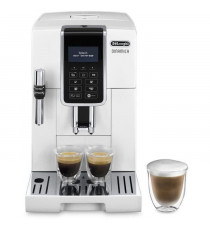 Machine a café automatique DELONGHI Dinamica ECAM 350.35 W - Blanc - Avec buse vapeur Cappuccino - 15 bar