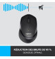 LOGITECH - Souris silencieuse sans fil M330 Silent Plus - Noir