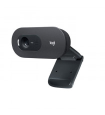 LOGITECH - Webcam HD C505 - USB HD 720p - Microphone Longue Portée - Compatible avec PC ou Mac - Gris Noir