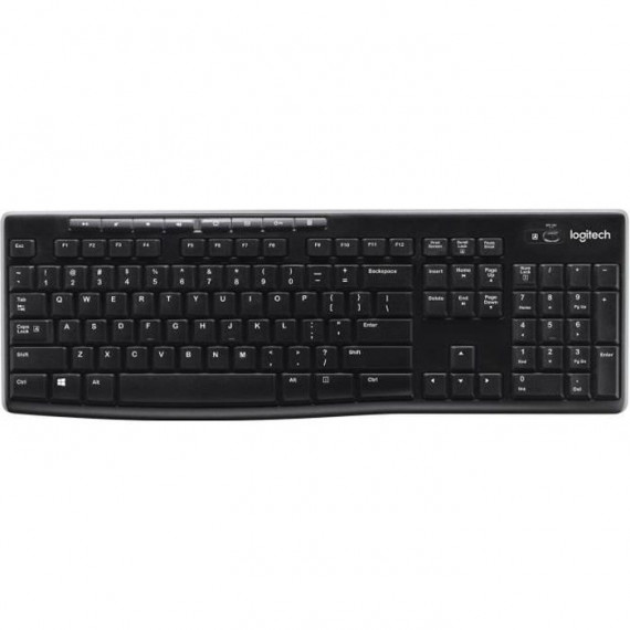 LOGITECH - Clavier sans fil K270 - Azerty - PC / Mac - Noir