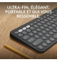LOGITECH - Clavier sans fil - Pebble Keys 2 K380s - Bluetooth - Bouton Easy-Switch - Graphite - (920-011803)