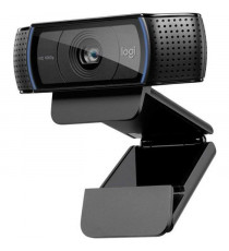 LOGITECH - Webcam HD Pro C920 Refresh - Microphone intégré - Idéal FaceTime et Skype - Noir