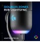 Microphone Gaming - LOGITECH G - YETI GX - Streaming - RVB dynamique avec LIGHTSYNC - Pour PC/MAC - Noir