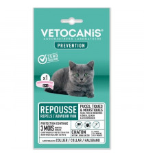 VETOCANIS Collier Anti-Puces et Anti-tiques Chaton
