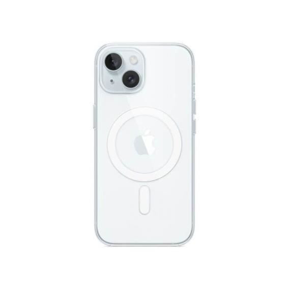 APPLE Coque transparente pour iPhone 15 avec MagSafe