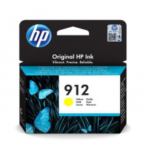 HP 912 Cartouche d'encre jaune authentique (3YL79AE) pour HP OfficeJet 8010 series/ OfficeJet Pro 8020 series