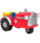 Figurine miniature - BANDAI - CoComelon Tracteur Musical Rouge - Tracteur Musical Et Sa Figurine 7cm - WT0038