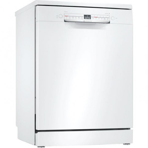 Lave-vaisselle pose libre BOSCH SMS2HTW72E SER2 - 12 couverts - Induction - L60cm - 46dB - Blanc