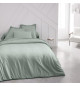 Housse de couette TODAY Essential - 240 x 260 cm - 2 personnes - 100% Coton uni - Celadon