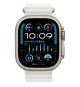 Apple Watch Ultra 2 GPS + Cellular- 49mm - Boîtier Titanium - Bracelet White Ocean Band
