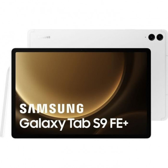 Tablette Tactile - Samsung - Galaxy Tab S9 FE + - 12,4 - RAM 8Go - 128 Go - Argent - S Pen inclus